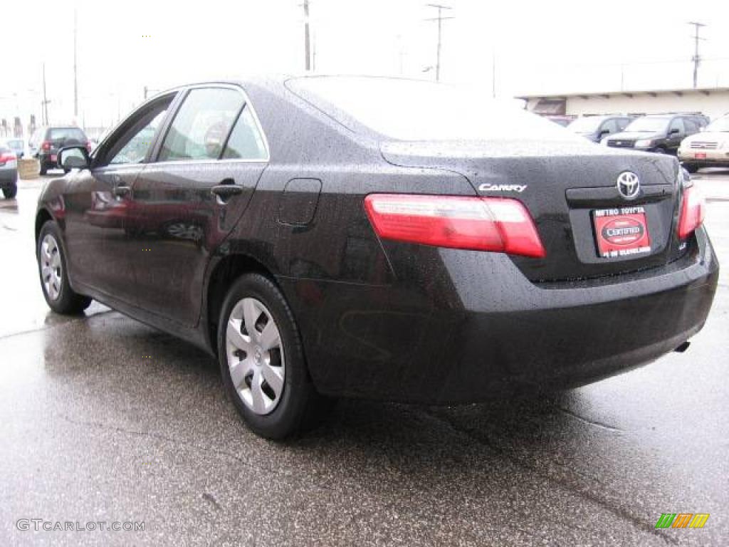 2007 Camry LE - Black / Ash photo #5