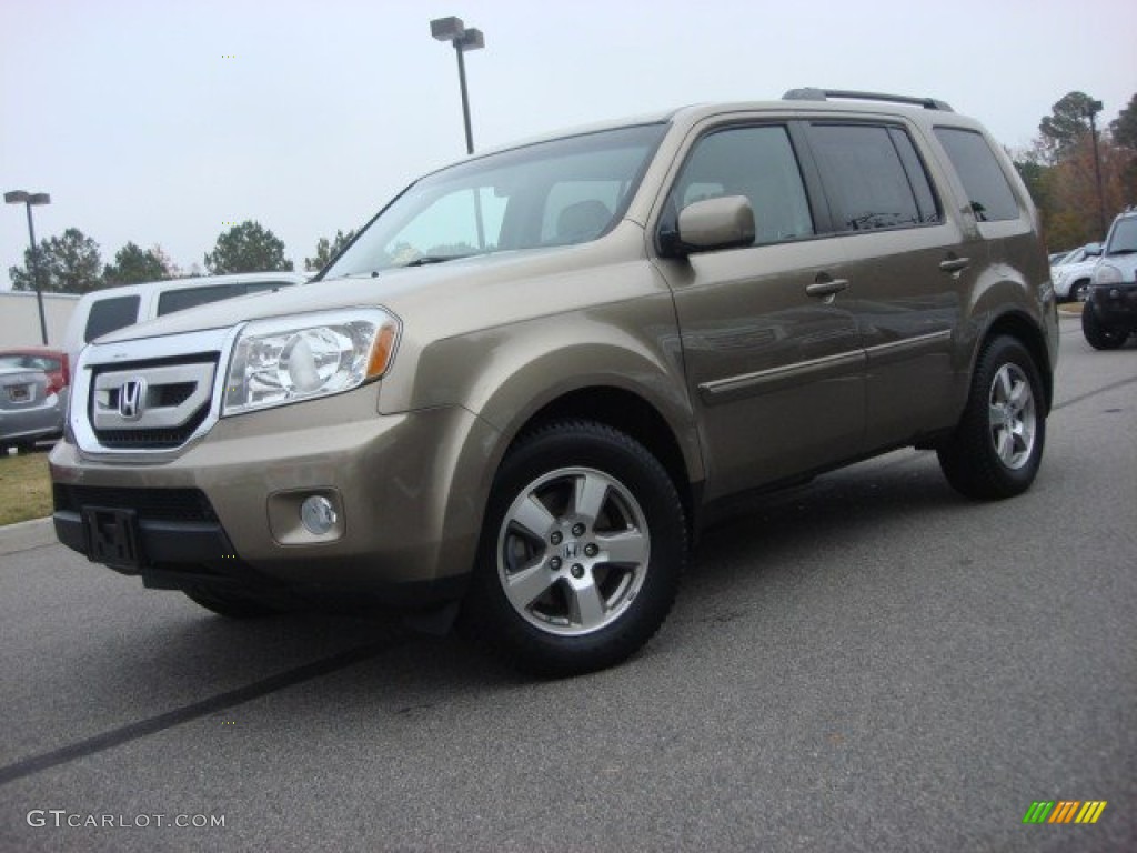Mocha Metallic 2010 Honda Pilot EX-L 4WD Exterior Photo #73841933