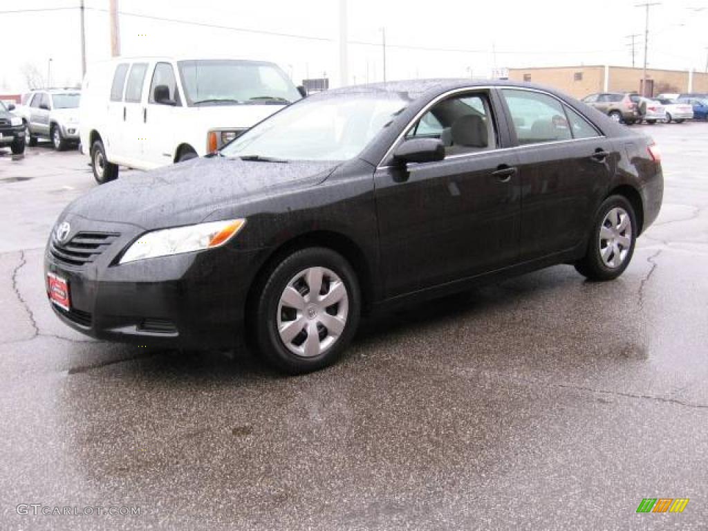 2007 Camry LE - Black / Ash photo #7