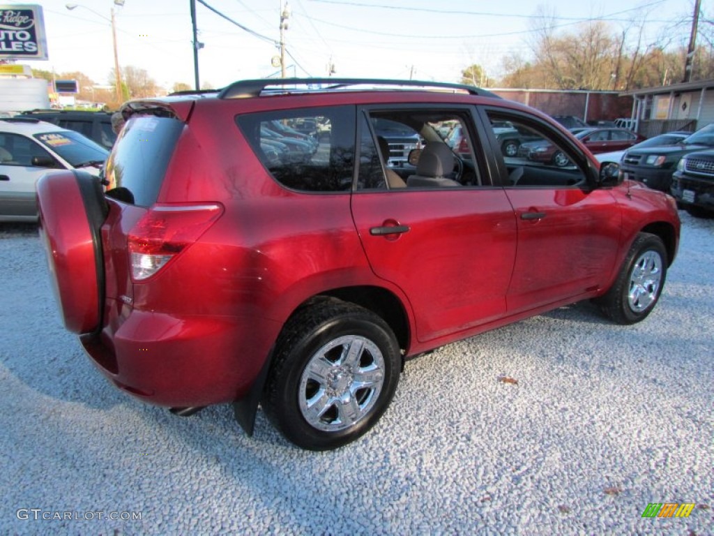 2007 RAV4 4WD - Barcelona Red Pearl / Taupe photo #4