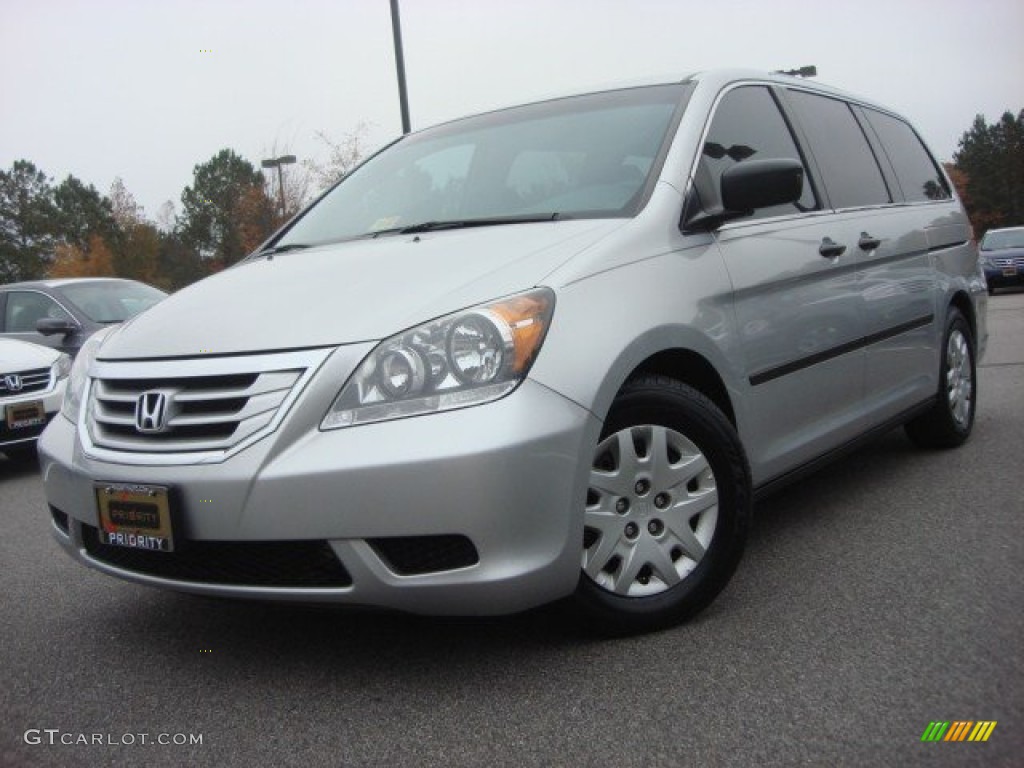 Alabaster Silver Metallic Honda Odyssey