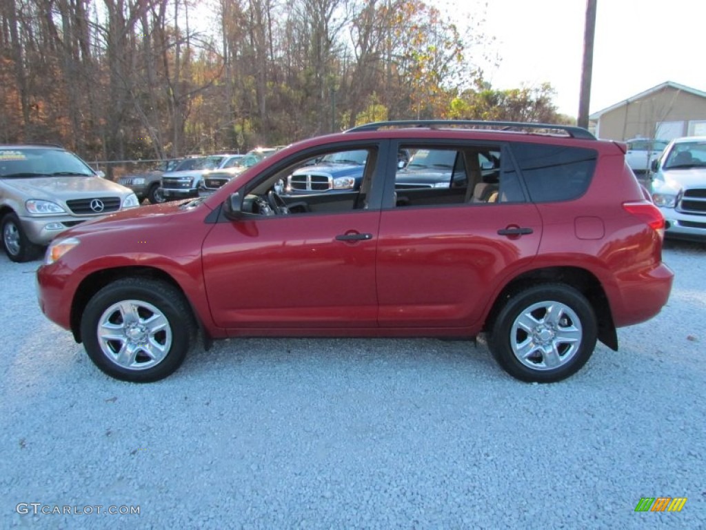 2007 RAV4 4WD - Barcelona Red Pearl / Taupe photo #9