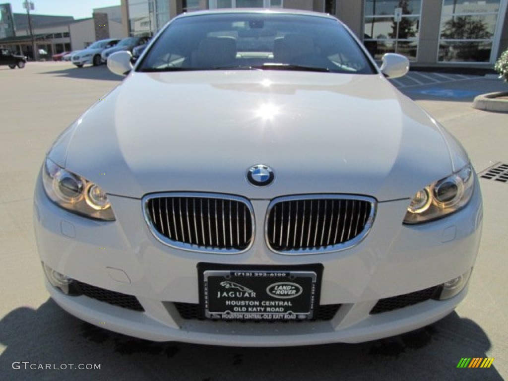 2010 3 Series 335i Convertible - Alpine White / Cream Beige photo #6