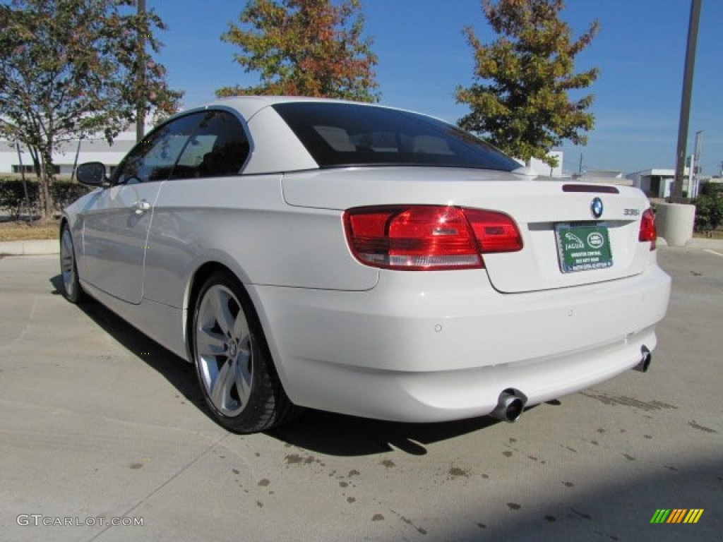 2010 3 Series 335i Convertible - Alpine White / Cream Beige photo #8