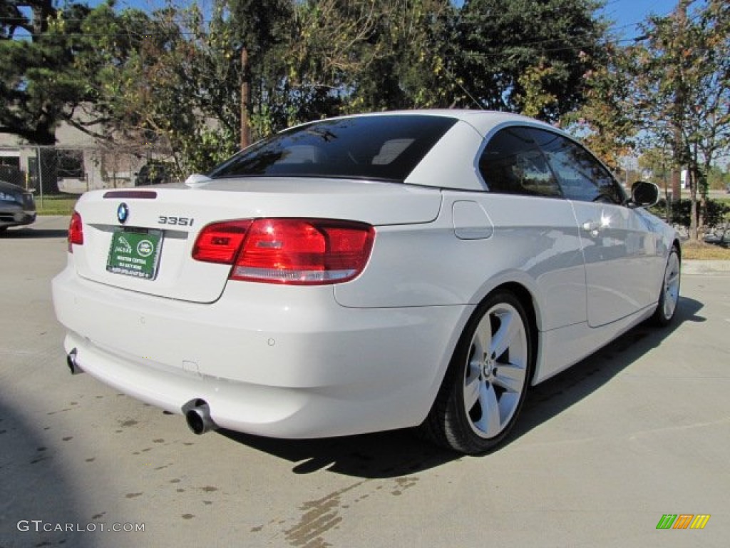 2010 3 Series 335i Convertible - Alpine White / Cream Beige photo #10