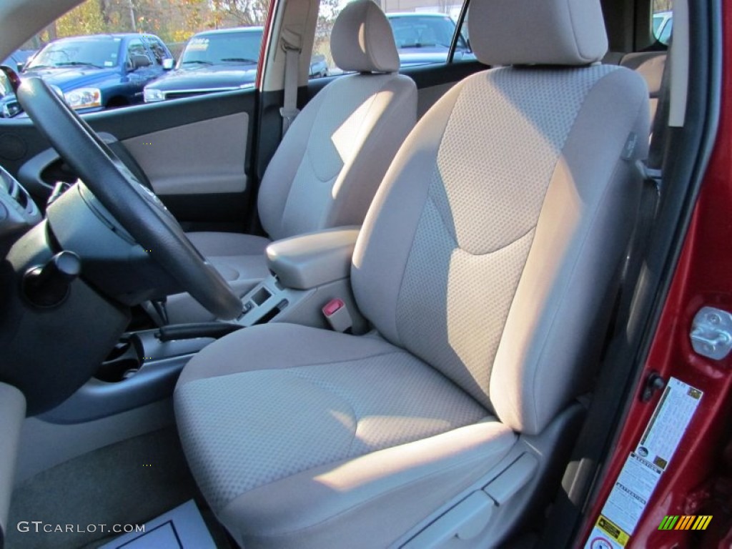 2007 RAV4 4WD - Barcelona Red Pearl / Taupe photo #25
