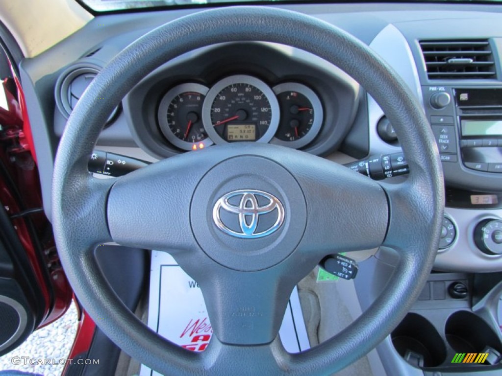 2007 RAV4 4WD - Barcelona Red Pearl / Taupe photo #26
