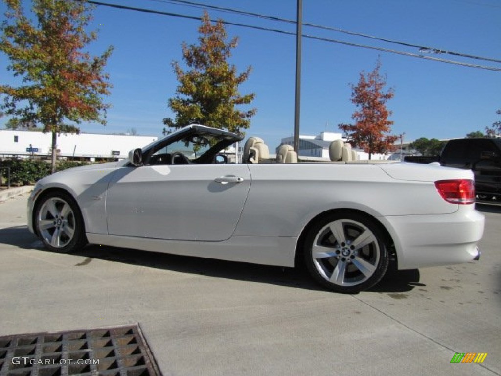 2010 3 Series 335i Convertible - Alpine White / Cream Beige photo #16