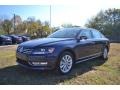 2013 Night Blue Metallic Volkswagen Passat 2.5L SEL  photo #1