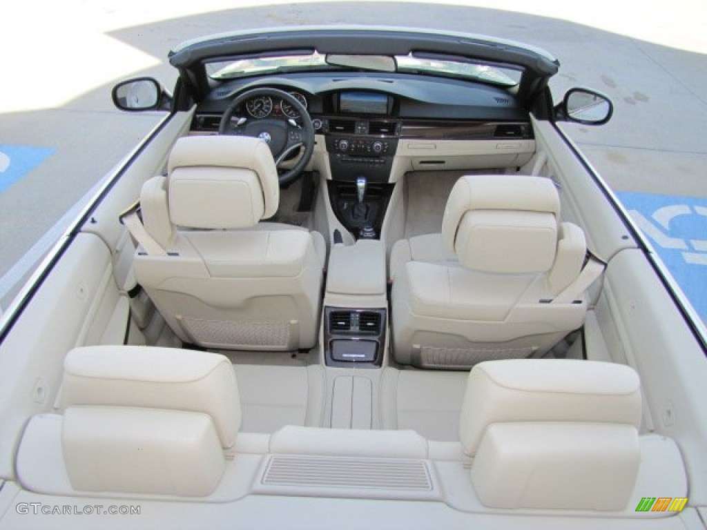 2010 3 Series 335i Convertible - Alpine White / Cream Beige photo #23