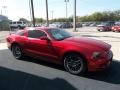2013 Red Candy Metallic Ford Mustang V6 Premium Coupe  photo #13
