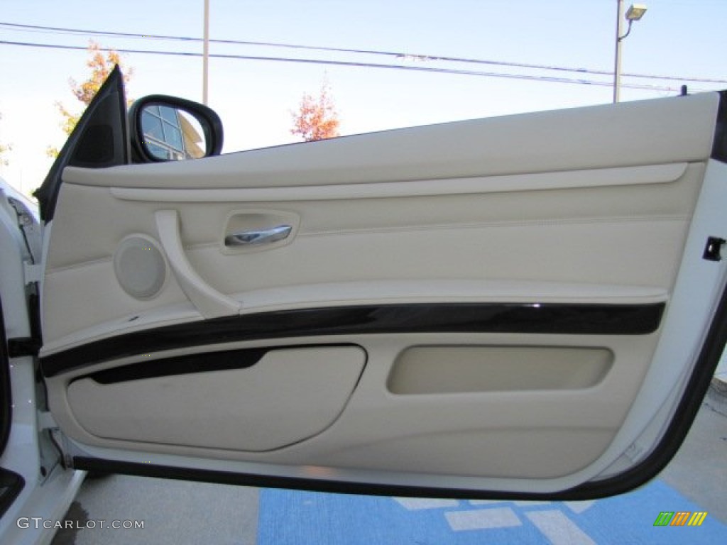 2010 3 Series 335i Convertible - Alpine White / Cream Beige photo #37