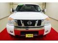 2009 Blizzard White Nissan Titan LE Crew Cab  photo #2