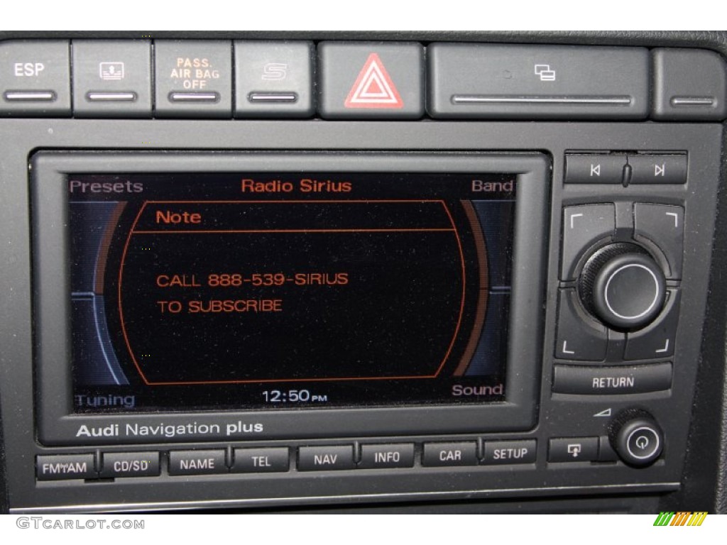 2008 Audi RS4 4.2 quattro Sedan Controls Photo #73845202