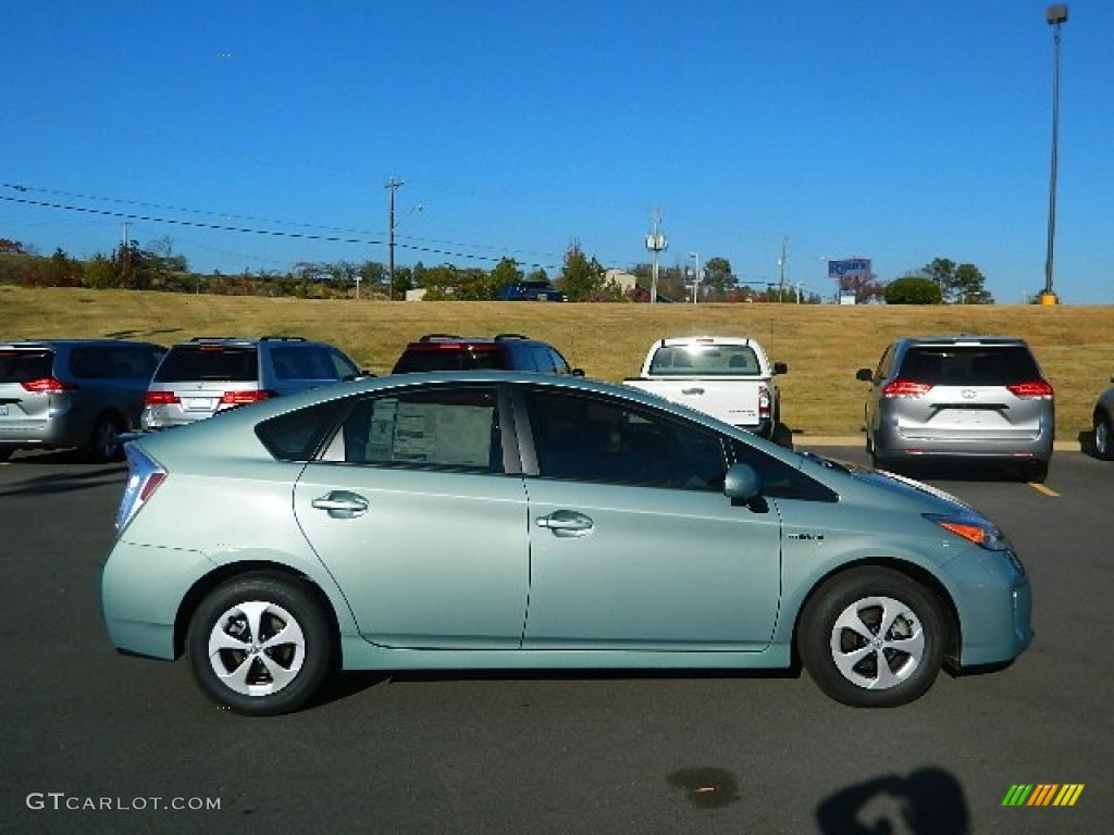 Sea Glass Pearl 2013 Toyota Prius Three Hybrid Exterior Photo #73845393