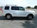 2011 White Diamond Pearl Honda Pilot Touring  photo #4