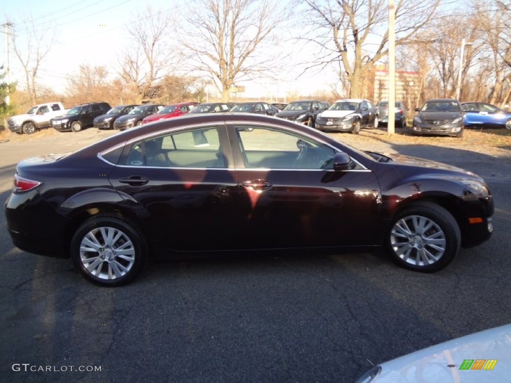 2010 MAZDA6 i Touring Sedan - Black Cherry Metallic / Black photo #4