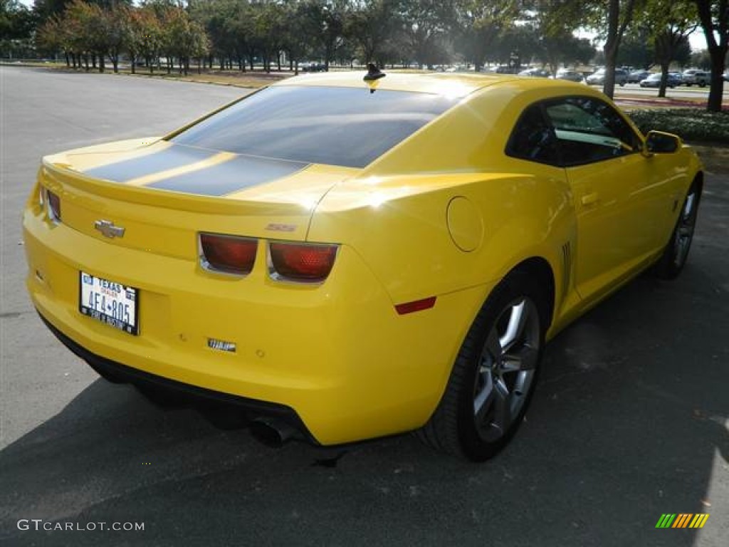 2010 Camaro SS Coupe Transformers Special Edition - Rally Yellow / Black photo #5