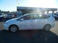 Blizzard White Pearl - Prius v Three Hybrid Photo No. 6