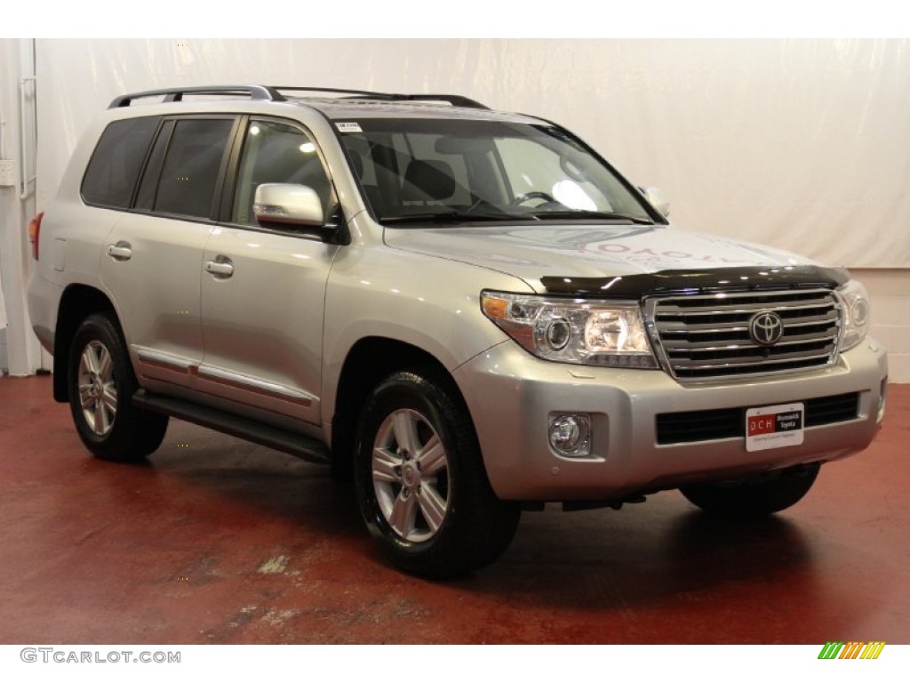 Classic Silver Metallic Toyota Land Cruiser