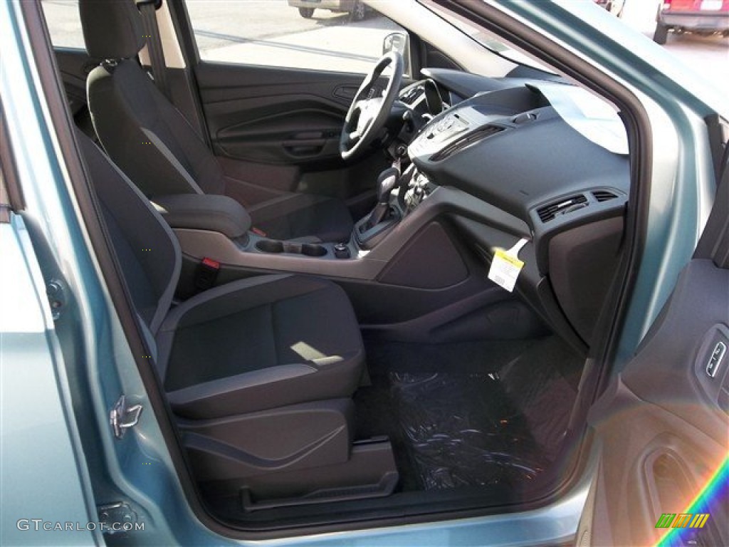 2013 Escape S - Frosted Glass Metallic / Charcoal Black photo #27