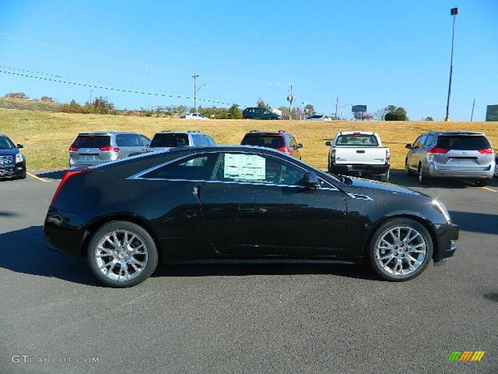 2013 CTS Coupe - Black Diamond Tricoat / Light Titanium/Ebony photo #2