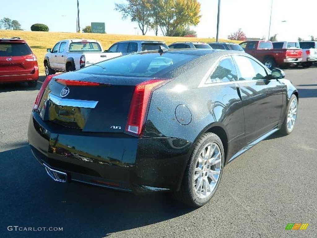 Black Diamond Tricoat 2013 Cadillac CTS Coupe Exterior Photo #73849124