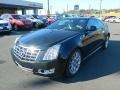 2013 Black Diamond Tricoat Cadillac CTS Coupe  photo #7