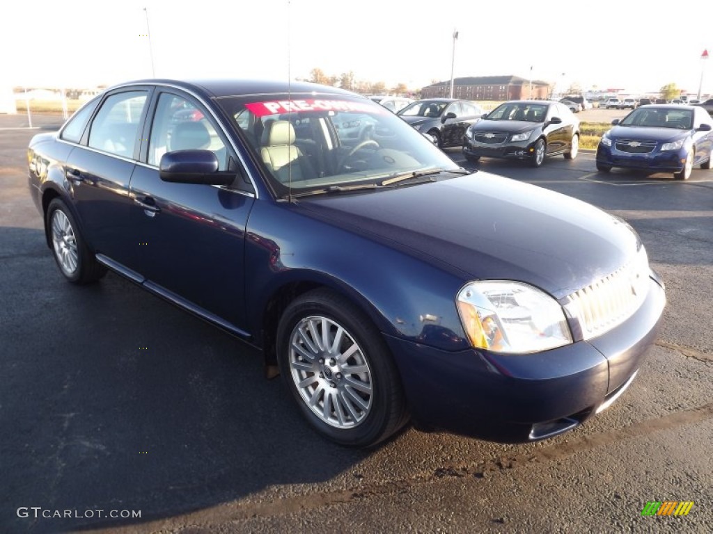 2007 Montego Premier - Dark Blue Pearl Metallic / Shale photo #3