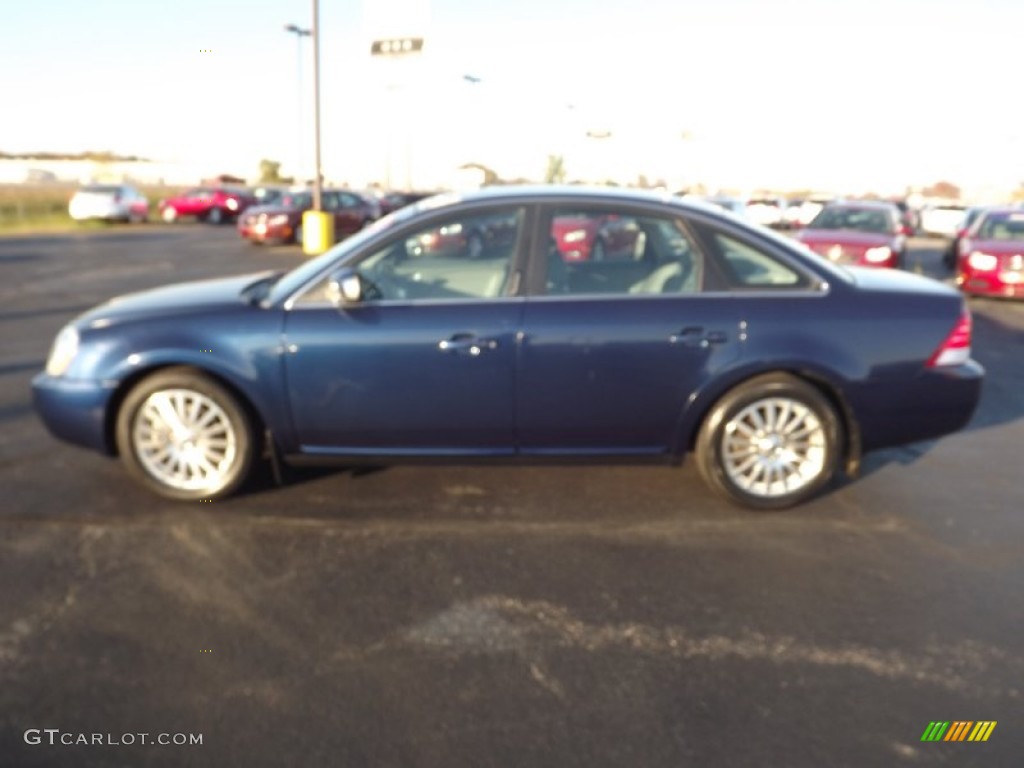2007 Montego Premier - Dark Blue Pearl Metallic / Shale photo #8