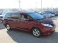 2011 Salsa Red Pearl Toyota Sienna LE  photo #8