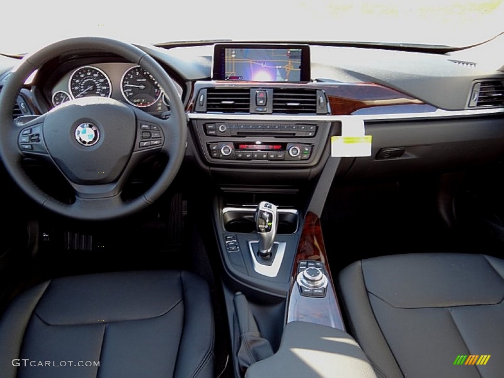 2013 3 Series 328i Sedan - Glacier Silver Metallic / Black photo #2