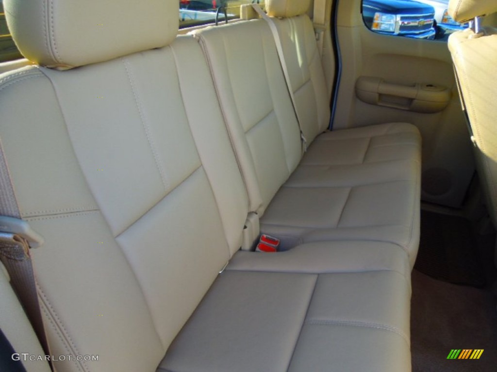 2013 Silverado 1500 LTZ Extended Cab 4x4 - Summit White / Light Cashmere/Dark Cashmere photo #25