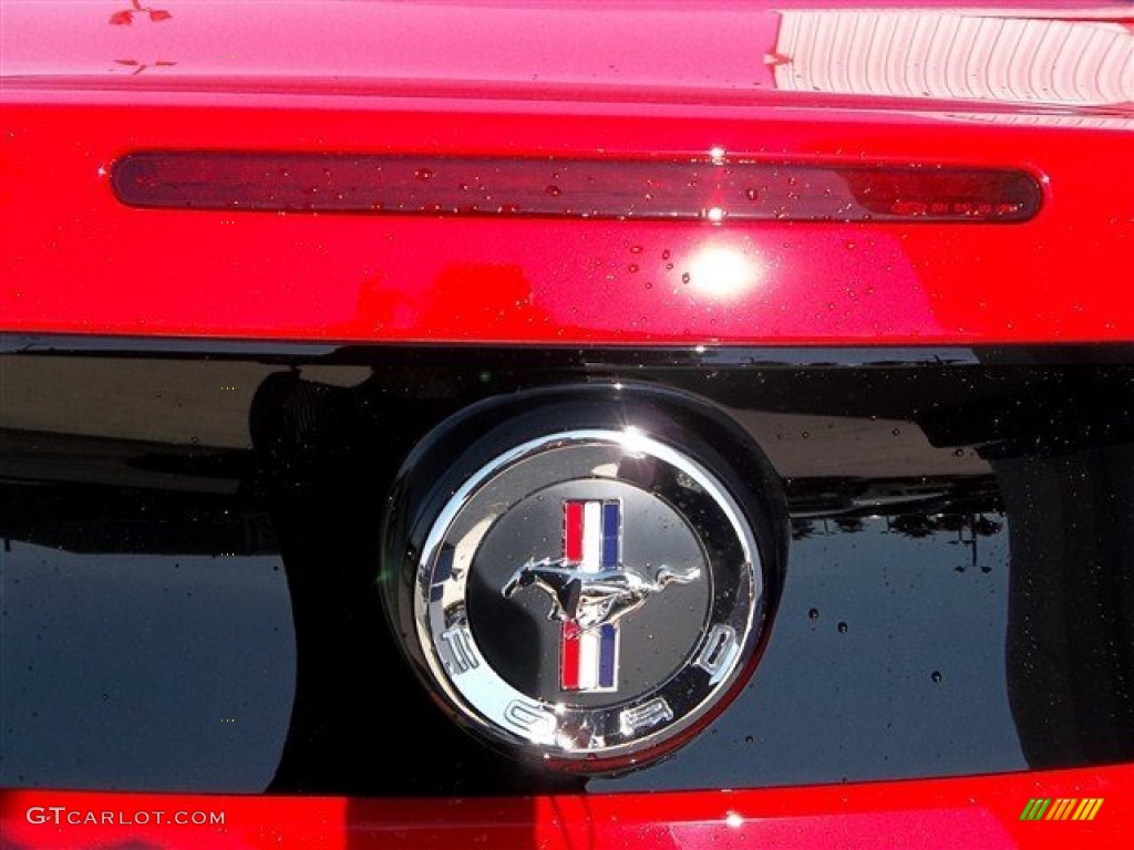 2013 Mustang V6 Coupe - Race Red / Charcoal Black photo #8