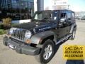 2008 Black Jeep Wrangler Unlimited Rubicon 4x4  photo #1