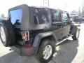 2008 Black Jeep Wrangler Unlimited Rubicon 4x4  photo #4