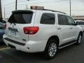 Super White - Sequoia Platinum 4WD Photo No. 3