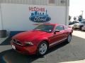 2013 Red Candy Metallic Ford Mustang V6 Coupe  photo #2