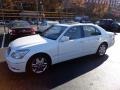 2004 Crystal White Lexus LS 430  photo #2