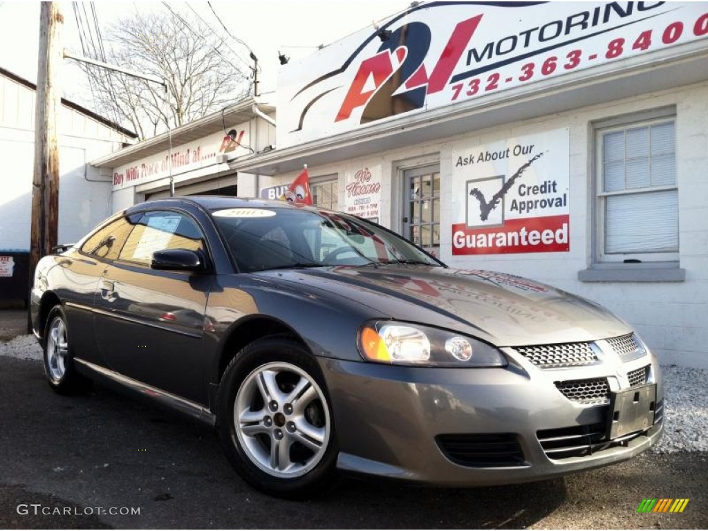 2003 Stratus SXT Coupe - Dark Titanium Metallic / Dark Taupe/Medium Taupe photo #1