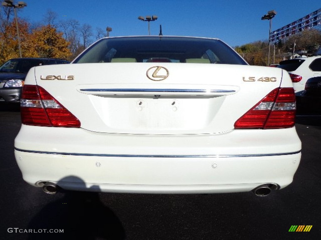 2004 LS 430 - Crystal White / Cashmere photo #10