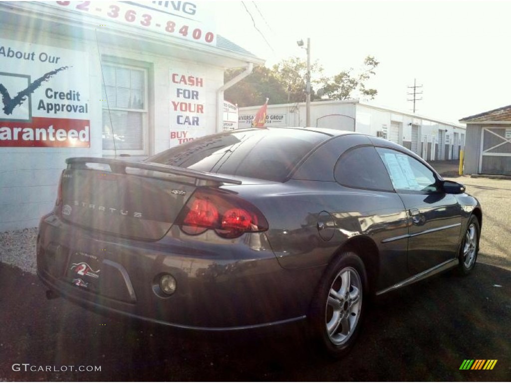 2003 Stratus SXT Coupe - Dark Titanium Metallic / Dark Taupe/Medium Taupe photo #6
