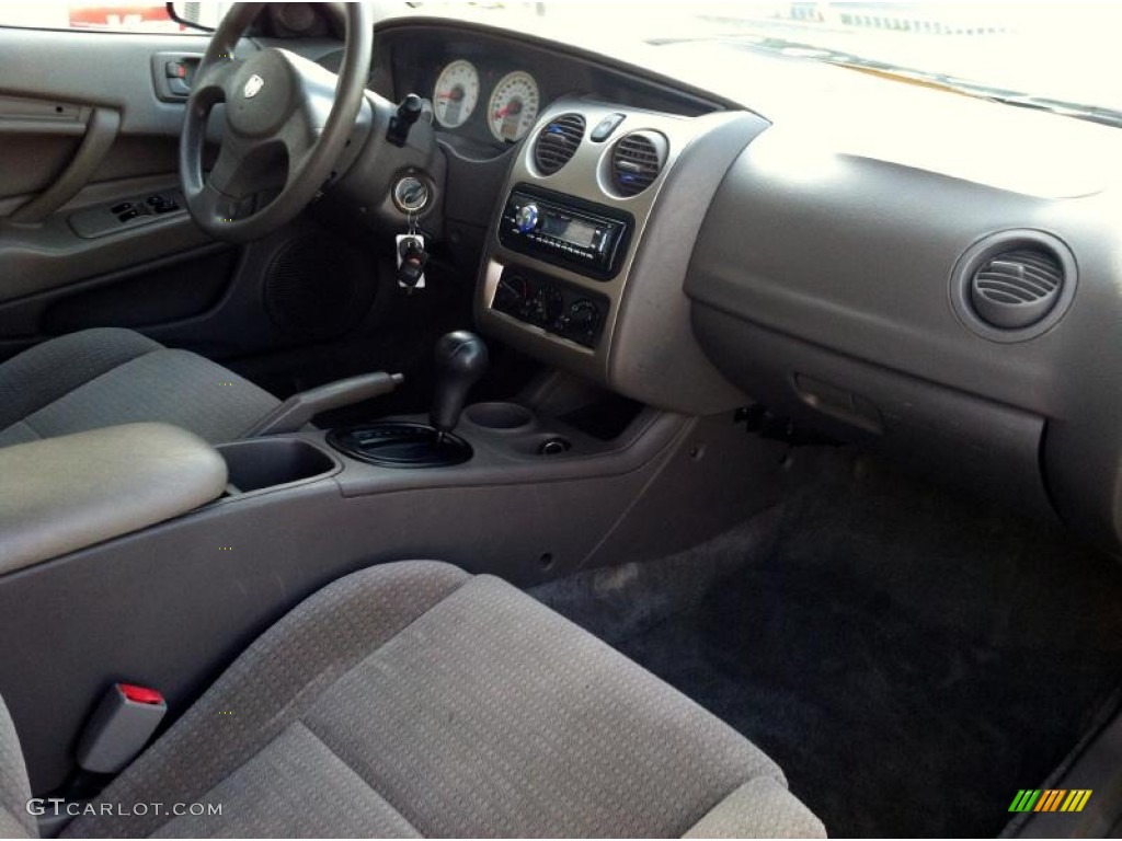 2003 Stratus SXT Coupe - Dark Titanium Metallic / Dark Taupe/Medium Taupe photo #12