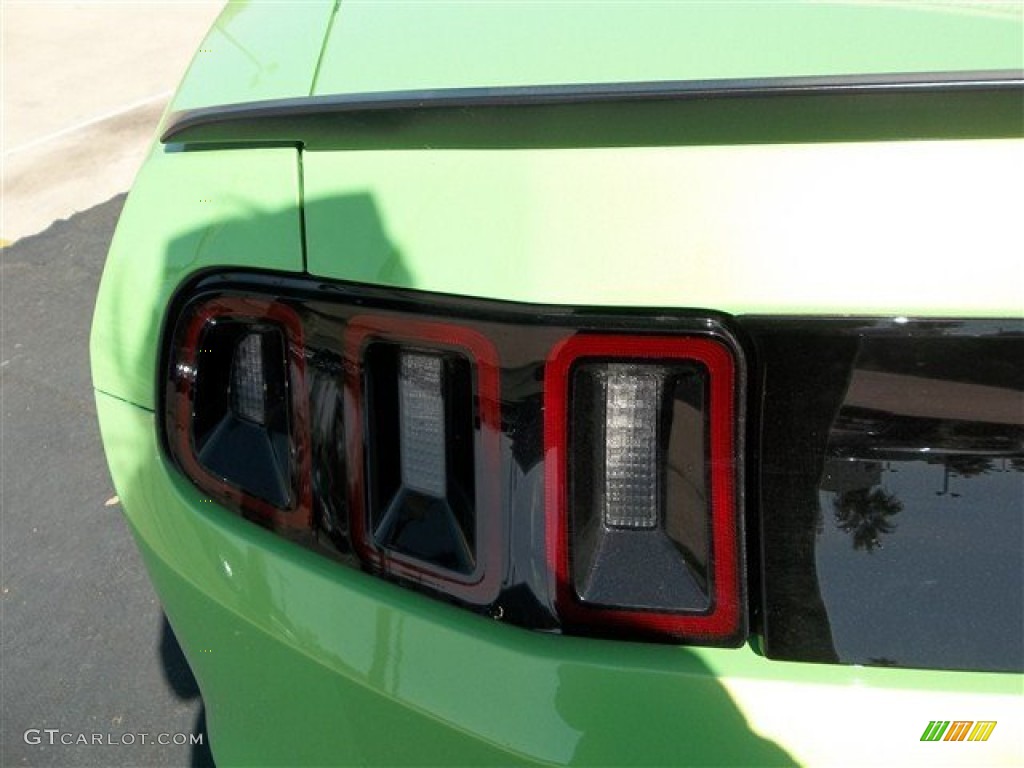 2013 Mustang Boss 302 - Gotta Have It Green / Charcoal Black/Recaro Sport Seats photo #8