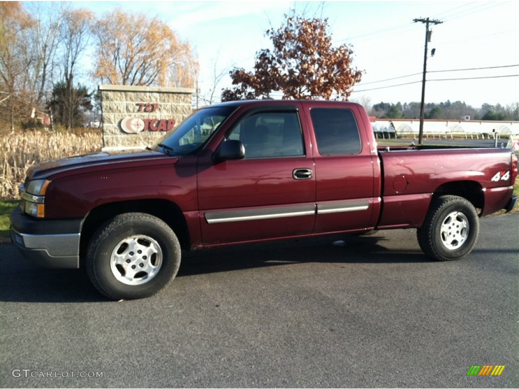 Dark Carmine Red Metallic Chevrolet Silverado 1500