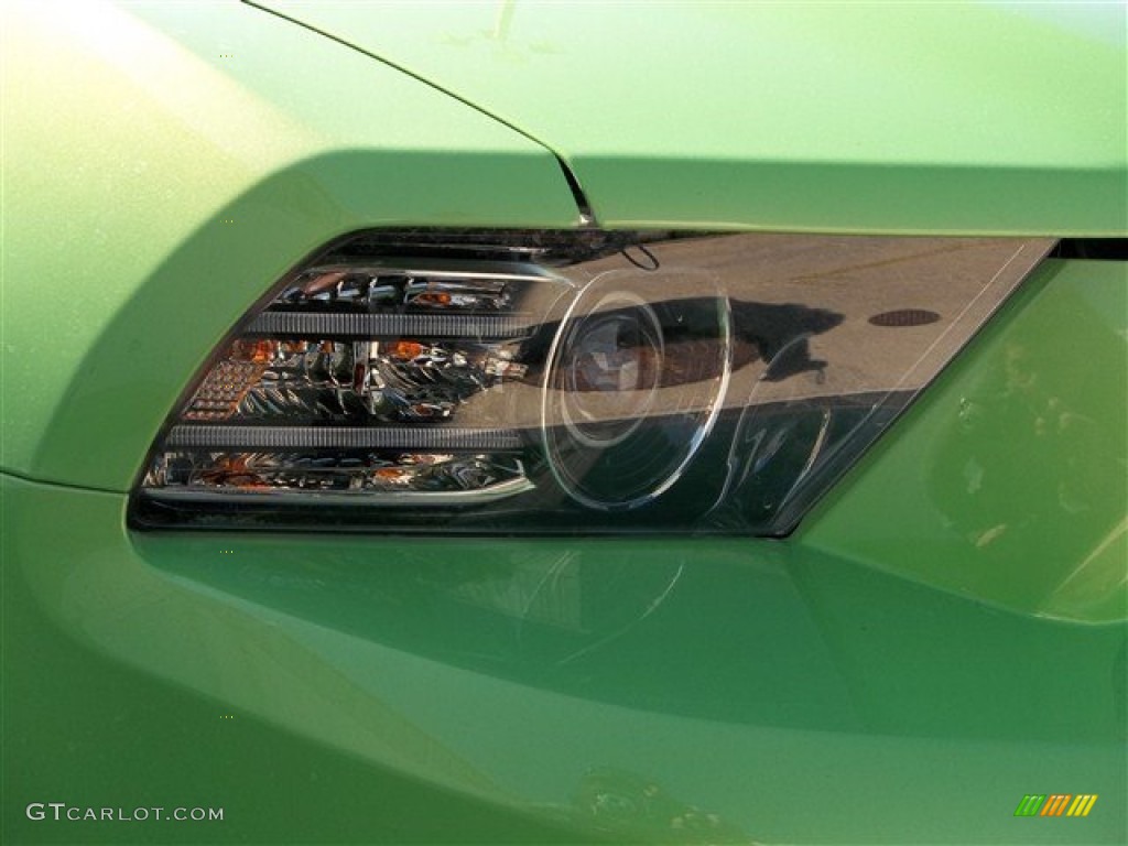 2013 Mustang Boss 302 - Gotta Have It Green / Charcoal Black/Recaro Sport Seats photo #13
