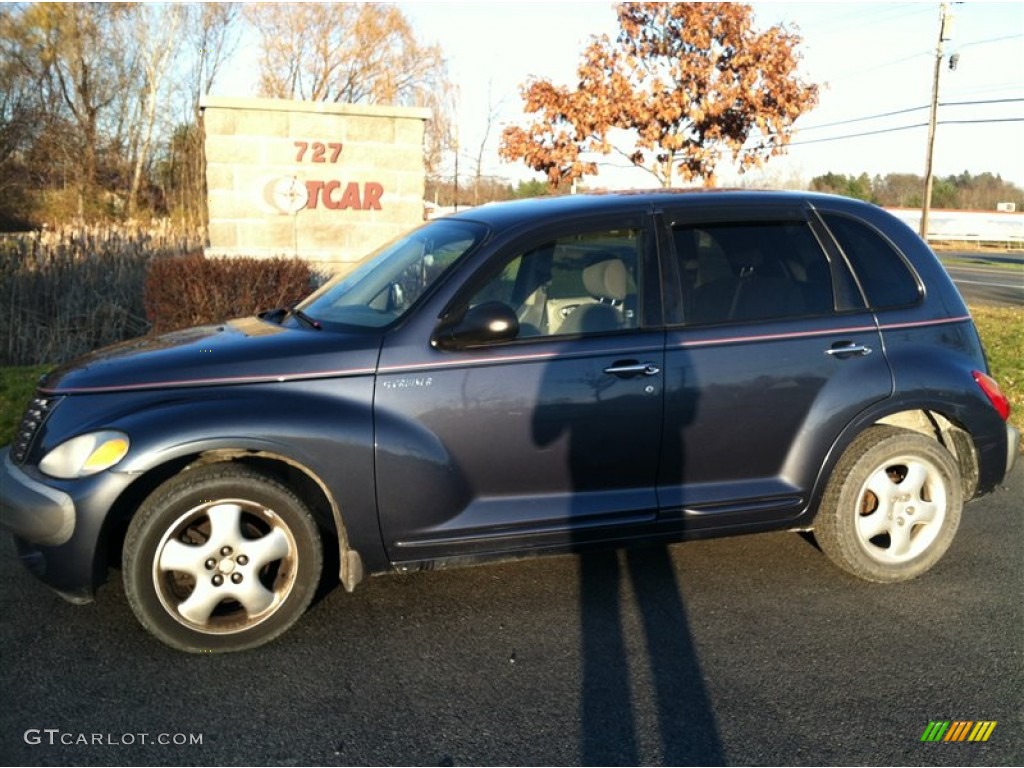 2002 PT Cruiser Touring - Steel Blue Pearlcoat / Taupe photo #1