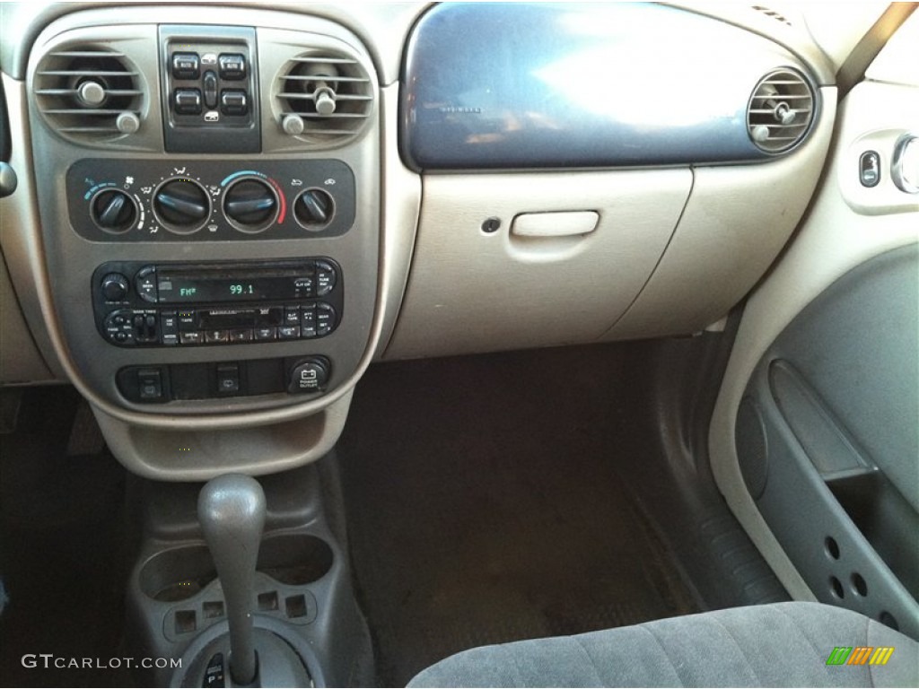 2002 PT Cruiser Touring - Steel Blue Pearlcoat / Taupe photo #10