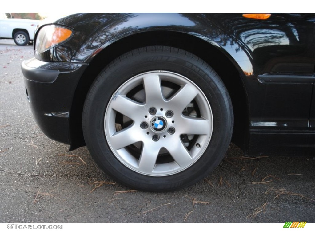 2003 3 Series 325i Sedan - Black Sapphire Metallic / Sand photo #15