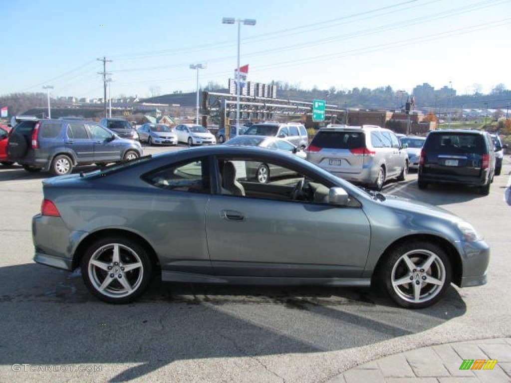 2005 RSX Type S Sports Coupe - Magnesium Gray Metallic / Titanium photo #8